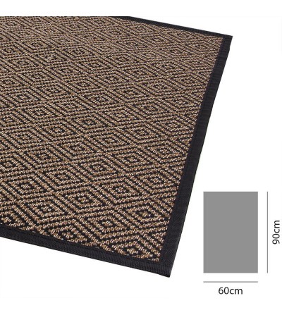 ALFOMBRA BAMBÚ ROMBOS