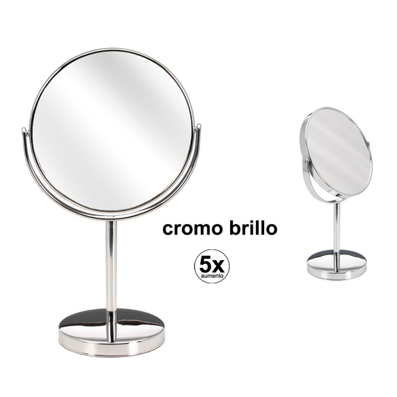 Espejo con aumento (x5, x10, x15) –