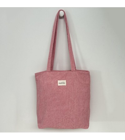 BOLSA TELA ROSA